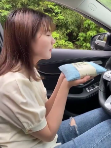 V&S 500g Activated Bamboo Charcoal Bag Odor Remover Air Purifying Bags Deodorant Bag Eliminates Odors Absorbs Moisture