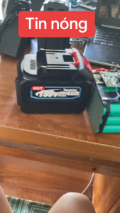 Pin máy khoan makita pin 15 cell chân pin phổ thông pin makita 6ah