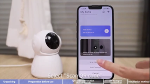 V380 Q12 Cctv Camera 2MP Smart HD 1080P Night Vision Two-Way Audio Home Monitor Wireless Wifi Network Security Cctv Camera Connect To Cellphone