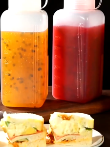 【BHQ&HOME】พร้อมส่ง ขวดบีบน้ํามันซอส ซอสมะเขือเทศ ความจุสูง 800 1000 มล. พร้อมฝาปิด อุปกรณ์เสริม สําหรับห้องครัว