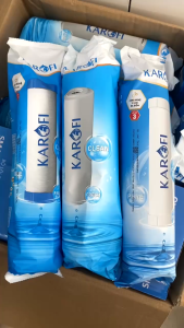 Bộ lõi lọc thô Karofi Smax Duo 123 gồm 3 lõi: PP 5 micron OCB-GAC PP 1 micron