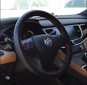 ปลอกหุ้มพวงมาลัยหนังแท้ DIY หนังหุ้มพวงมาลัย(หนังวัวแท้) ที่หุ้มพวงมาลัยแบบเย็บมือ(พร้อมด้ายและเข็ม) ที่หุ้มพวงมาลัย หุ้มพวงมาลัยรถ car accessories interior ปลอกหุ้มพวงมาลัย หุ้มพวงมาลัยรถยนต์ ที่หุ้มพวงมาลัย ที่หุ้มพวงมาไล พวงมาลัยแต่ง อุปกรณ์ในรถ