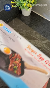 Grill Frying Pan 2 Lubang SUGGO Burger Egg