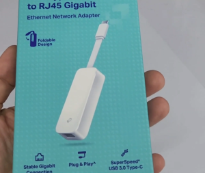 TP-Link USB-C Type C to RJ45 Gigabit Ethernet Network Adapter UE300C (New) / TPlink UE300C USB C to ethernet Adapter
