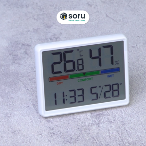 SORU - Hygrometer Thermometer Humidity Meter Portable - Alat Ukur Suhu Kelembaban