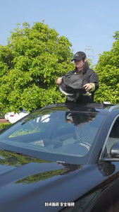 Car Sun Shade Laser Front Window Sunshade Universal Summer Thermal Insulation Sun Protection Parasol UV Ray Sun Shade 汽車遮陽