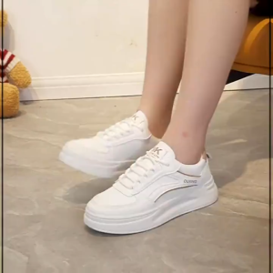 Sepatu Sneakers Wanita Putih Sepatu Wanita Korean Style Fashion Sepatu Casual Sepatu Wanita Import Premium Quality