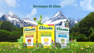 Kẹo thảo mộc Chanh & Bạc hà Ricola - Hộp 100gr