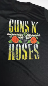 Kaos Anak Laki-Laki & Perempuan Motif Band Musik Guns N' Roses