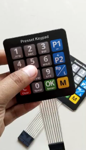 Tombol Keypad Pom Mini Pertamini Digital Model Standar & Custom Laminasi