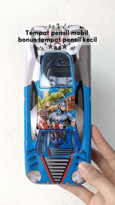 Kotak Pensil Mobil Kaleng B-680 Plus Anak: Desain & Aksesoris