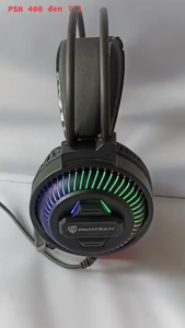 Tai nghe chụp tai có micro chuyên game PANTSAN PSH-400 7.1 màu đen phiên bản mới Led RGB cực ngầu