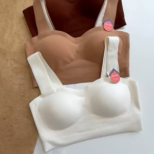 BRA-65O7 เสื้อครอปแฟชั่น บราแฟชั่น ไร้ขอบ ไร้โครง ชุดชั้นในผู้หญิง seamless bra เสื้อครอปใส่สบาย crop top