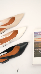 SEPASANG COLLECTION Freya Mules Heels Wanita 3 Cm