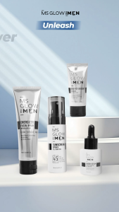 Paket Komplit 4 Skincare MS GLOW MEN - Perawatan Wajah Pria Original