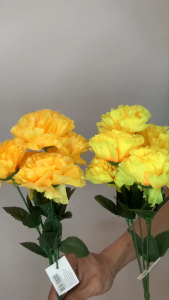 ยกบริการดอกไม้สีฟ้า-ปลอม-ประดิษฐ์ ตกแต่งบ้าน ช่อดอกไม้ DIY-พรถองรูป