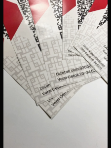 (isi 120 pcs) Stiker Qc custom Nama Graftac Bontak Glosy Sticker Qc Passed  | Stiker Segel