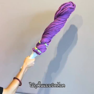 At.Store Magic Mop เมจิกม็อบ ไม้ม็อบ ถูพื้นแบบบิดล็อค ไม้ถูพื้น ไมโครไฟเบอร์ คละสี สุ่มสี (รหัส28) ไม้ปรับได้