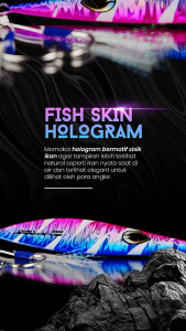 Umpan Palsu Pancing Go Strike by Versus GOTEN Metal Jig (100gr-200gr) Murah - Toms Fishing