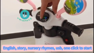 UNISPACE HELLO KITTY MOTOR BIKE v2.0 RECHARGEABLE w/ MUSIC /MP3/ 1-6yrs old