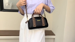 Grosirready aa2415 tas geoge bandi free paper bag dan sertifikat tas import tas selempang tas wanita