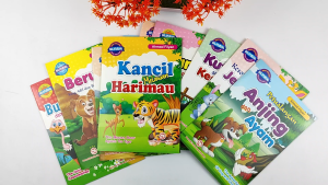 Buku Cerita Dongeng Anak Hewan Bilingual Terlaris