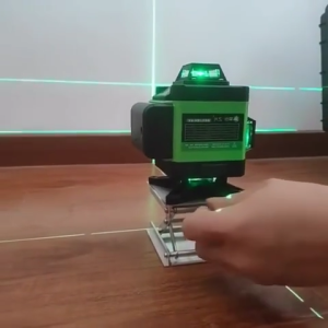 12/16 Line 4D Laser Level Battery 1.2m Tripod Self-Leveling Green Making Lazer Adjustable Auto Measuring Tool Set