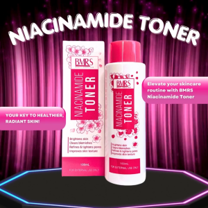 NIACINAMIDE TONER BRIGHTENS SKINS CLEARS BLEMISHES REFINES AND REDUCE ACNE MARKS WITH NIACINAMIDE SOAP COMBO