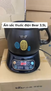 Ấm Sắc Thuốc Điện BEAR JYH-B40Q1 Dung Tích 3L 35L Hàng Chính Hãng- Bảo Hành 18Tháng