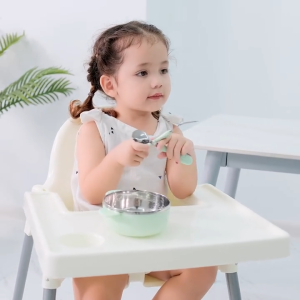 SG STOCK IKEA-Style Baby Chair Height Adjustable Portable Baby Dinning Feeding High Chair