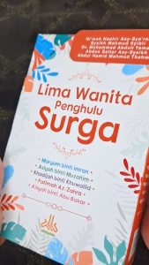 Buku Lima Wanita Penghulu Surga Hardcover Penerbit Pustaka Al-Kautsar