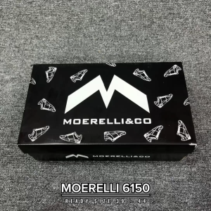 MOERELLI &CO M-6150 Ferrando White Gray - Sepatu Sneakers casual Pria Putih 39-43