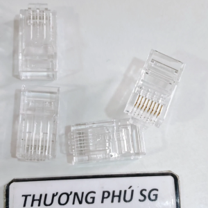 Đầu RJ45 CAT 6 8P8C (Hiệu UNITEK / Chuẩn mạng CAT 6 1000 Mbps Gigabit Ethernet)