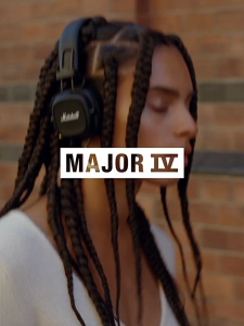 Marshall MAJOR IV 4 Bluetooth On-Ear Headphones: A Deep Bass Foldable Sport Gaming Headset