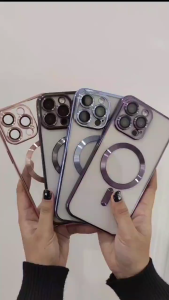 CASE MAG CHROME MAGNETIC LENSPRO FOR IPHONE 15 15PRO 15PROMAX 14 14PRO 14PROMAX 13 13PRO 13PROMAX - AYFONE CASE AF-011