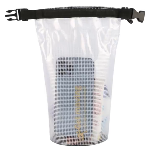 Dry Bag Waterproof Camping Outdoor Tas Selempang Renang Penyimpanan Pantai Transparan Anti Air 2 Liter