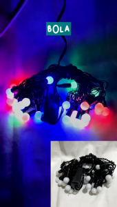 LAMPU NATAL VARIASI BOLA/BINTANG/PINUS/PAGODA/CAMPUR 10METER JAKMAN/LAMPU AGUSTUSAN/LAMPU NATAL/ LAMPU HIAS/ LAMPU TUMBLER/ LAMPU DEKOR/LAMPU KECIL/LAMPU MURAH/LAMPU MODEL BOLA