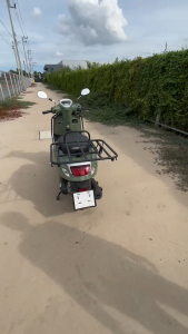 ตะแกรงสไลด์ตรงรุ่น Honda Giorno+ 125 ขนาดถาด 50*55cm //ZL