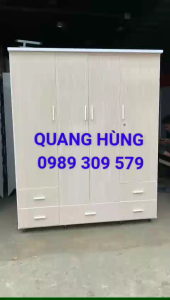 TỦ NHỰA ĐÀI LOAN 4 CÁNH GIÁ RẺ CAO CẤP GIAO NHANH HCM