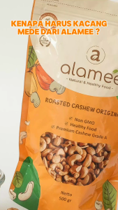 Kacang Mede Panggang Oven Premium 500gr Utuh Renyah Roasted Cashew Nut Organic Matang Mete
