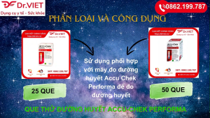 QUE THỬ ĐƯỜNG HUYẾT ACCU-CHEK PERFORMA