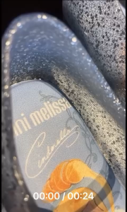 MINI MELISSA ULTRAGIRL PRINCESS CINDERELLA ARIEL ( 22/23 - 30 ) SANDAL FLAT SHOES ANAK