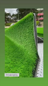 KKKing 25MM Artificial Grass Rug: Outdoor Balcony Mat & Synthetic Indoor Mat