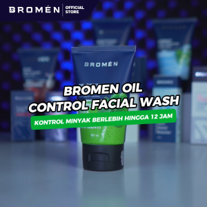 BROMEN Facial Wash - 100ml - Sabun Cuci Muka Pria