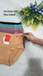 Cd Sorex 1233 | Celana Dalam Wanita Sorex Lusinan Bahan Katun Cutting Midi Size M-QL