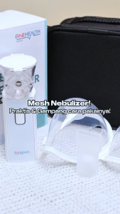 MESH Nebulizer ONEHEALTH M103 Portable / Alat Uap Bantu Pernafasan Asma