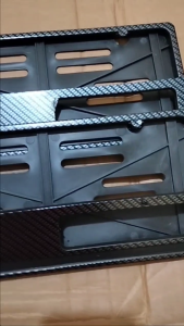 PROMO Dudukan Plat Nomor Karbon fkt Universal / Cover Plat Nomor Carbon Depan Belakang