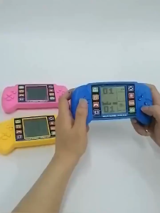 【COD】3.5 Inch Tetris Game Machine Portable Retro Large Screen Electronic Block Game Brick Game Player Kid Education Toys Gift