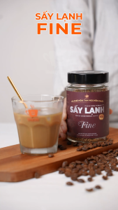 Cà Phê Hòa Tan Sấy Lạnh FINE Cao Cấp tinh chất cafe rang xay nguyên chất tiện lợi dùng liền từ Message Coffee