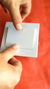 WALL SWITCH WITH UTILITY BOX 1/2/3 Gang 1 Way Button Wall Light Switch On / Off Home Use II FIX-IT CORNER PH